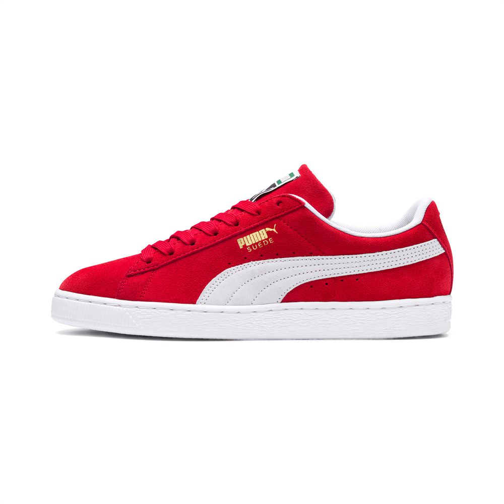 Puma Suede Classic+ Női Sportcipő - Piros/Fehér ( Hungary - GXPYO1947 )